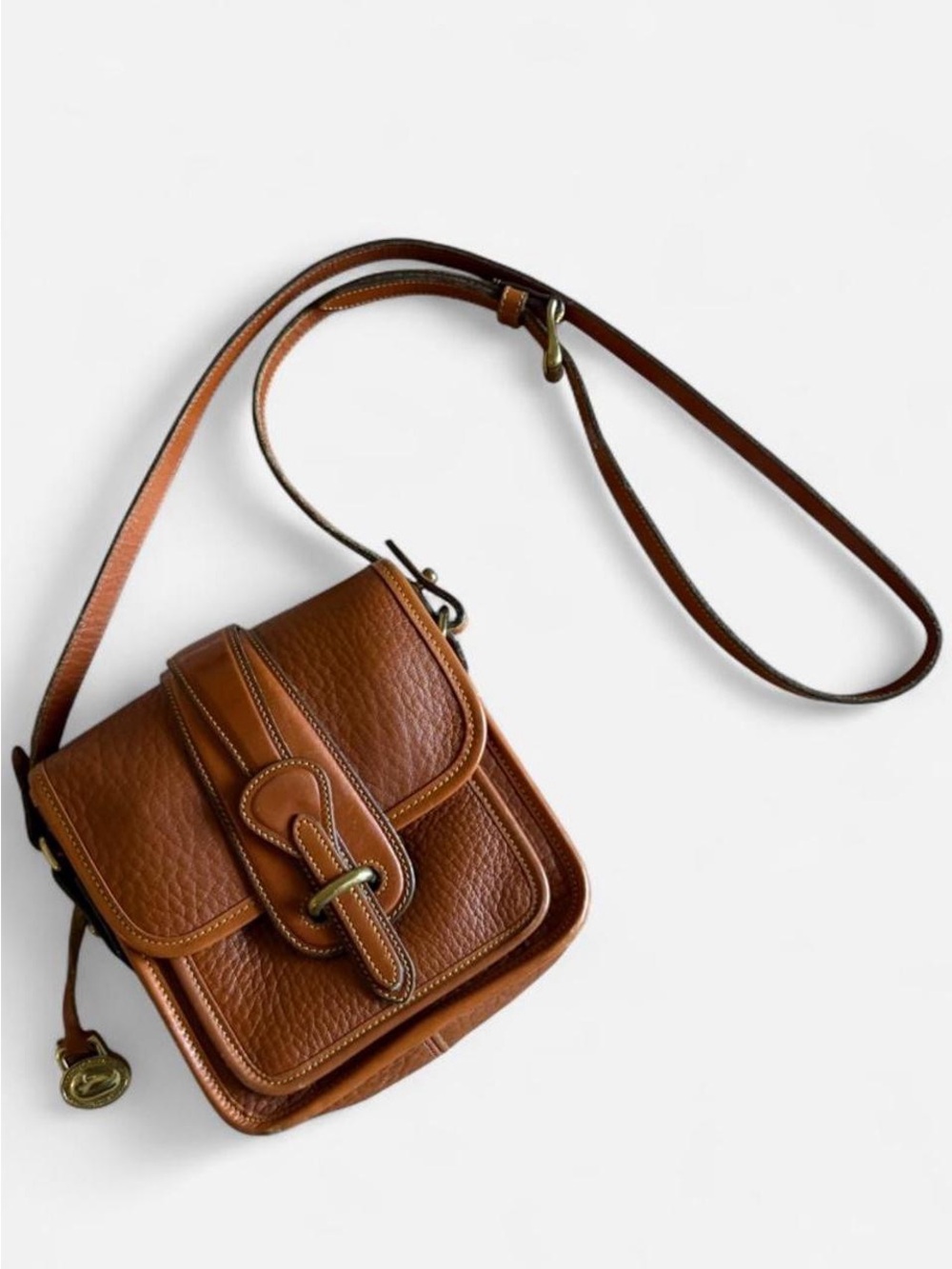 Vintage 80s/90s Dooney & Bourke All-Weather Leather Surrey Bag